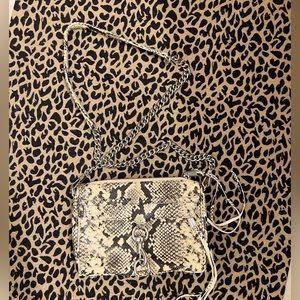 Rebecca minkoff snake skin mini Mac